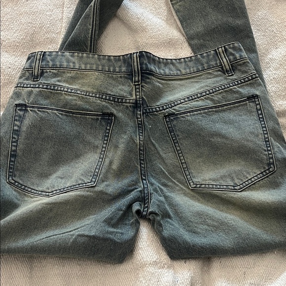 Volcom Men's Faded Blue Bootcut Jeans - Picture 6 of 6